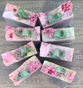 Pink Cactus Blossom Brine Soap