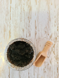 Coffee Ground Salt Scrubs