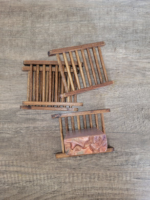 Bamboo Wood Soap Dish